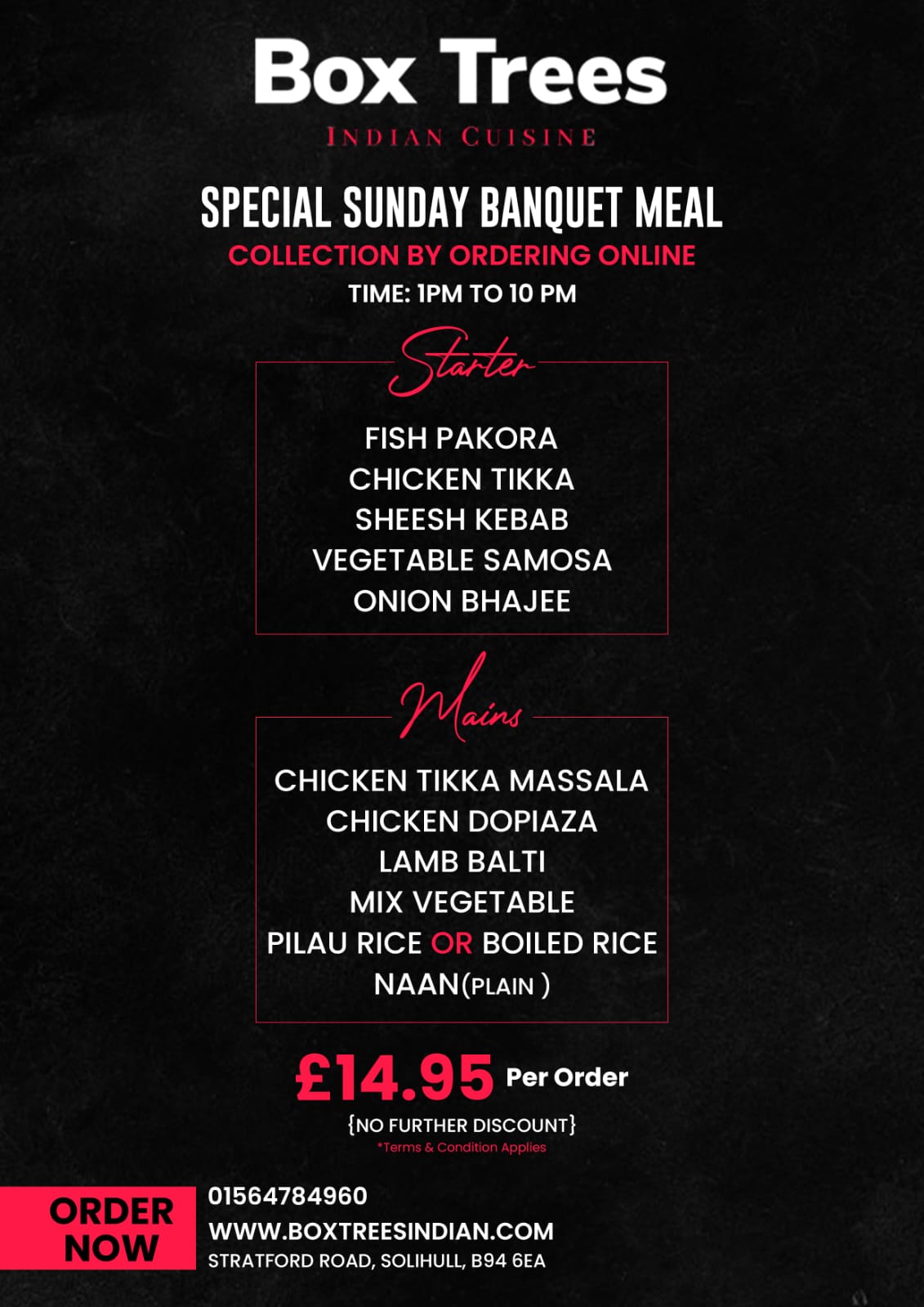 Box Trees Indian Restaurant